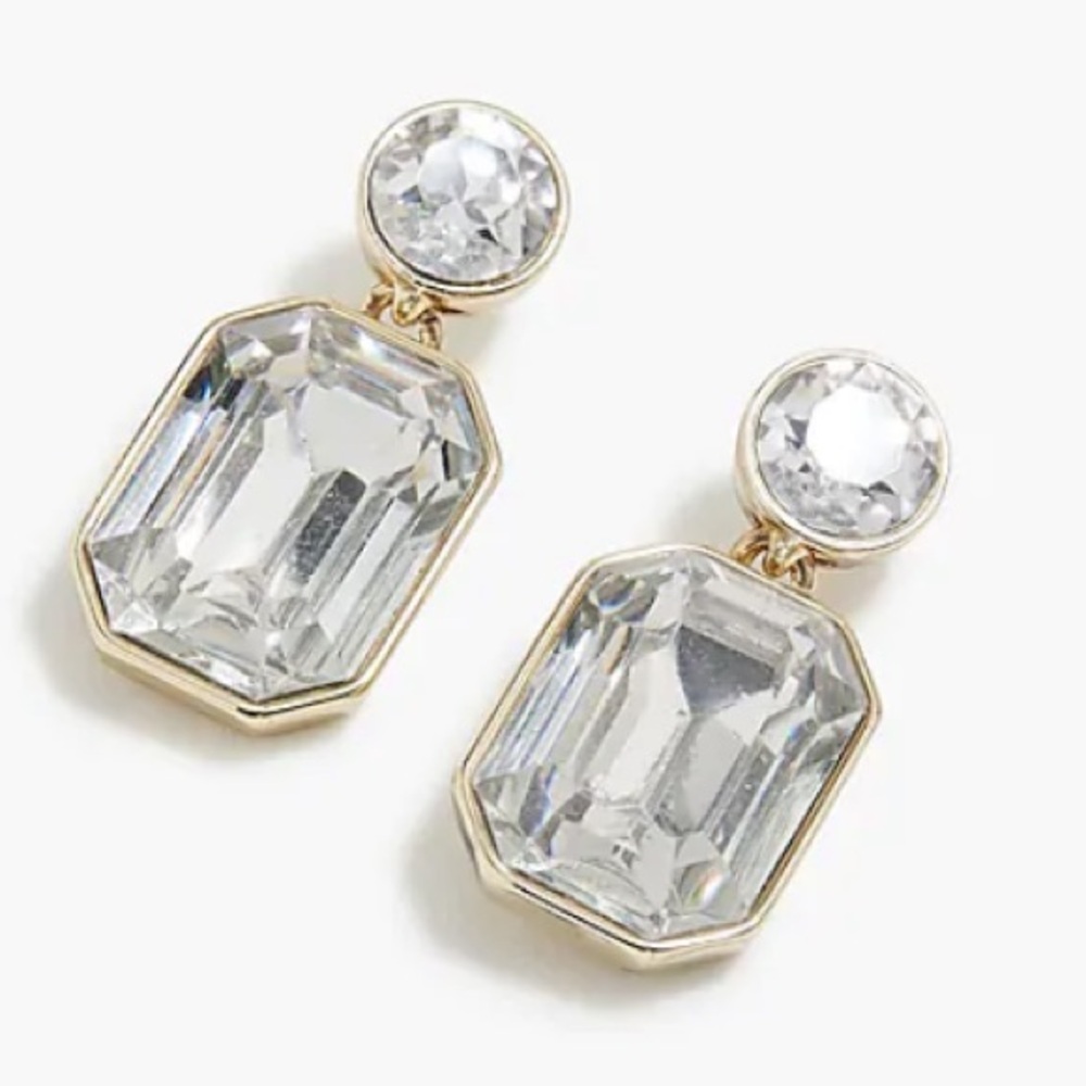 J. Crew Crystal Earrings